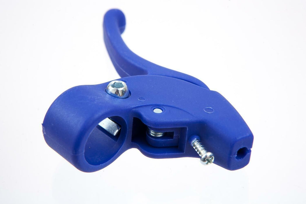 Pair 22.2mm Blue Bicycle Caliper Brake Levers For Kids Bikes