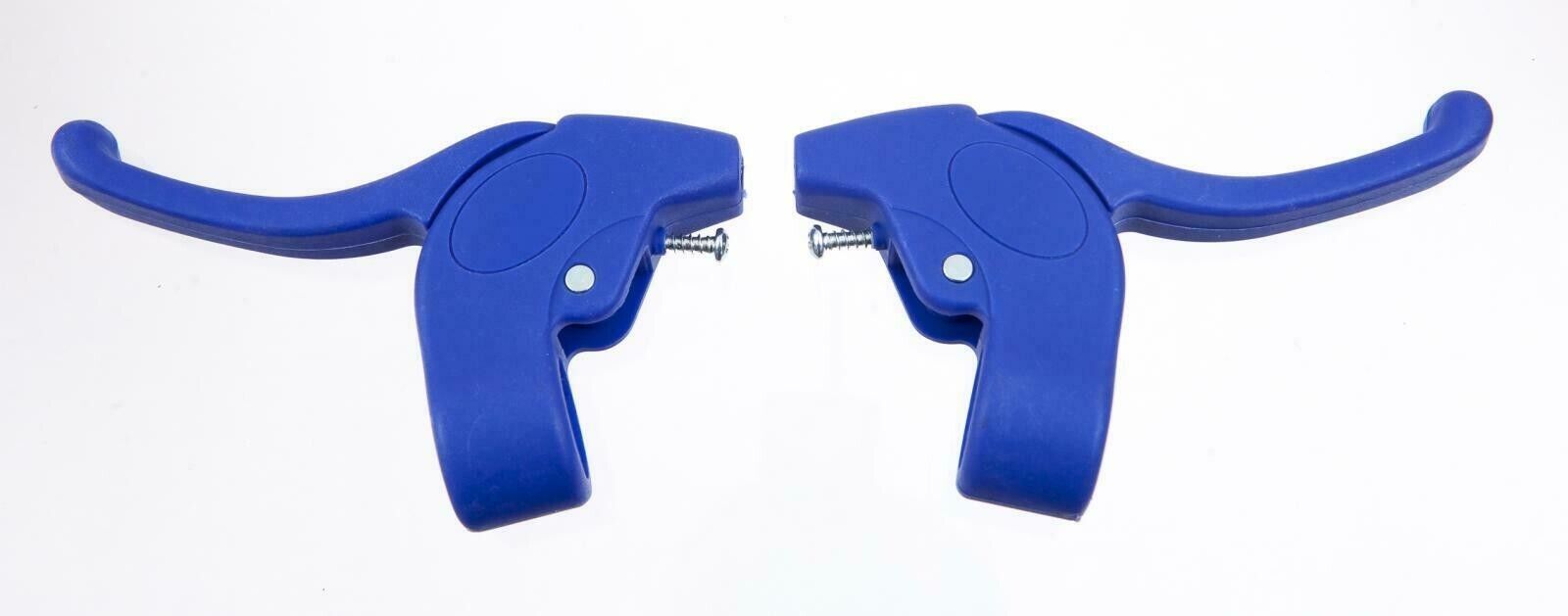 Pair 22.2mm Blue Bicycle Caliper Brake Levers For Kids Bikes