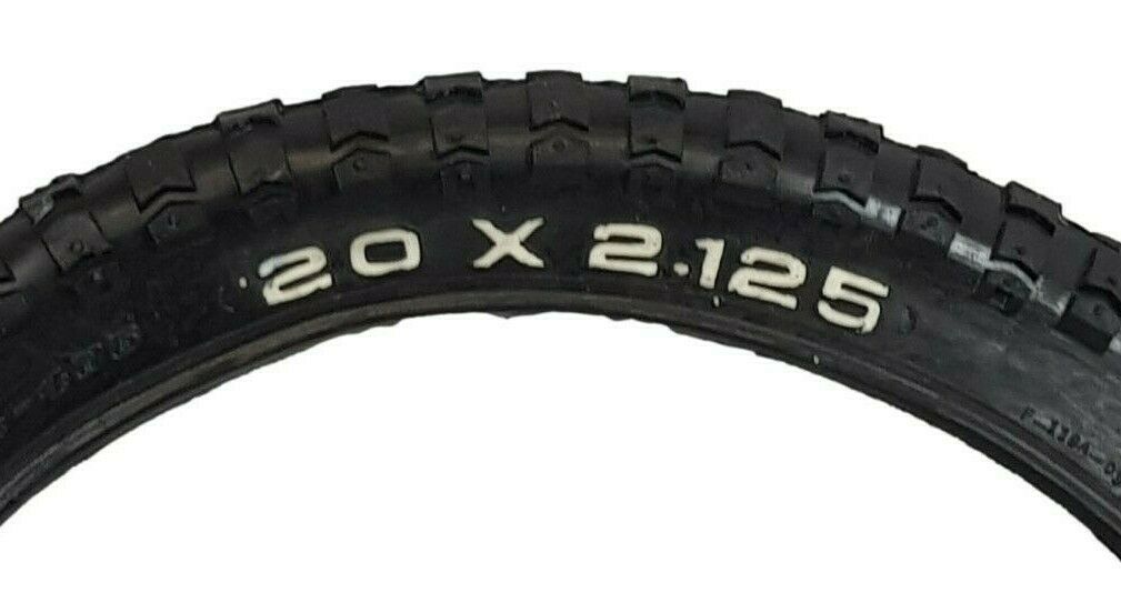 20 X 2.125 “Motocross” BMX Bike Tyres Suit Chopper & Dragster Retro Style Bikes