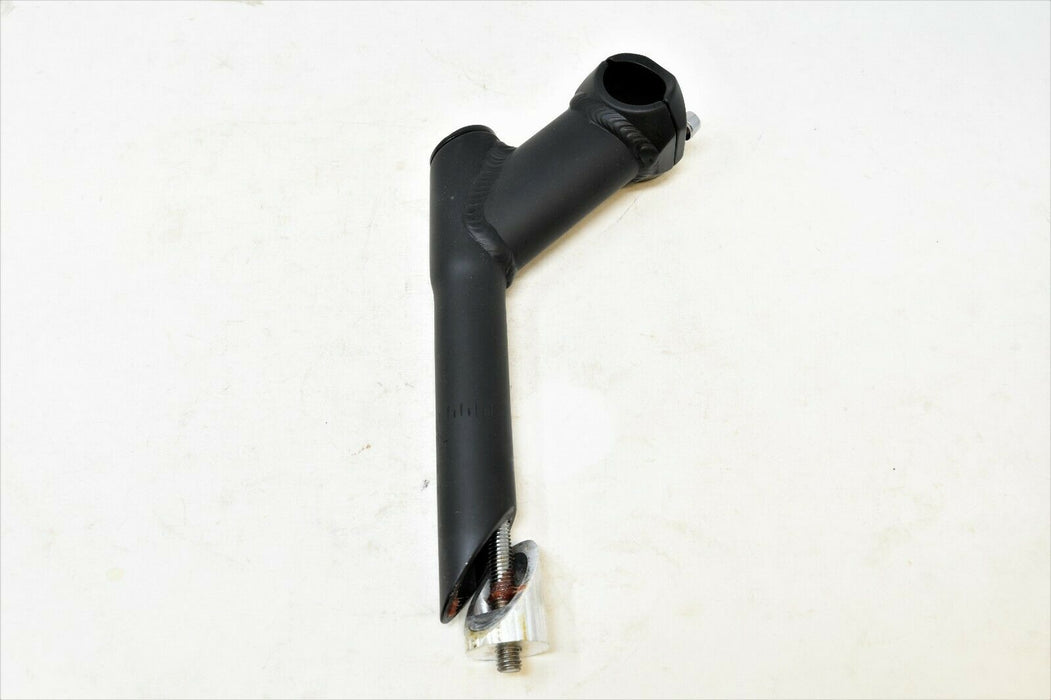 SHORT REACH 70mm RISER ALLOY BIKE HANDLEBAR STEM 25.4mm MATT BLACK 180mm LENGTH