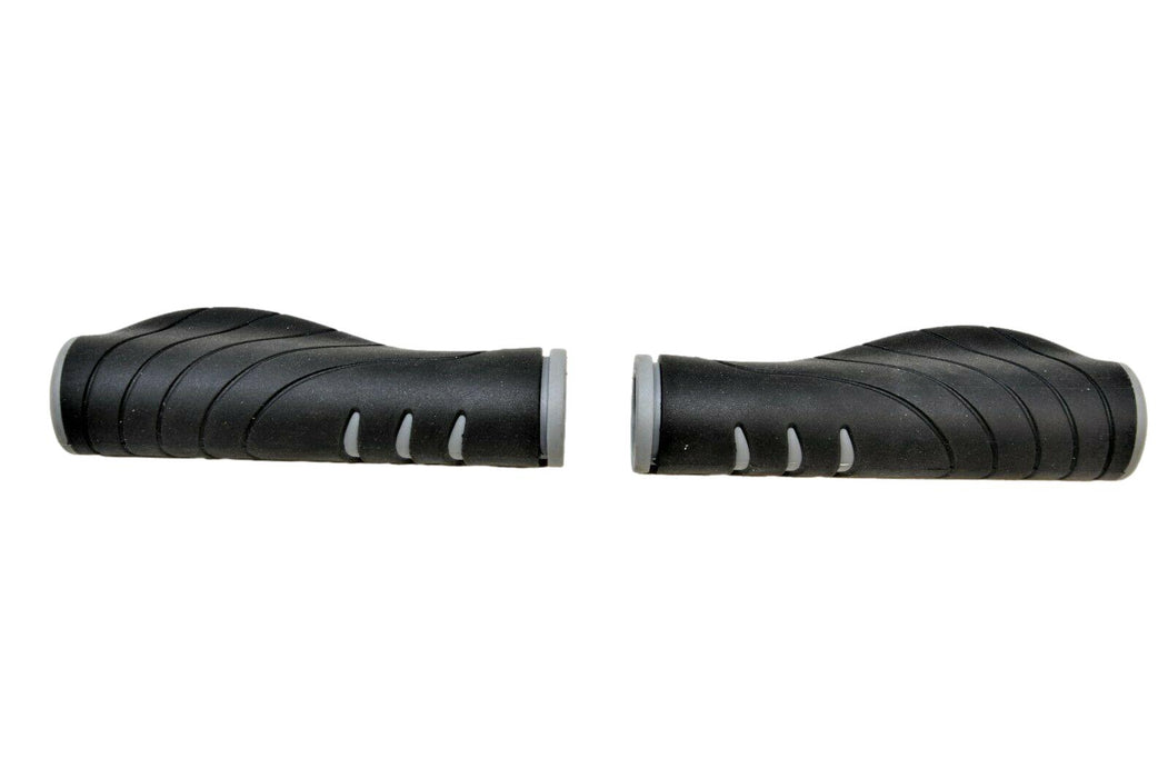 VELO BIKE HANDLEBAR GRIPS ERGONOMIC DUAL DENSITY 130MM VLG-1389D2 CITY COMFORT