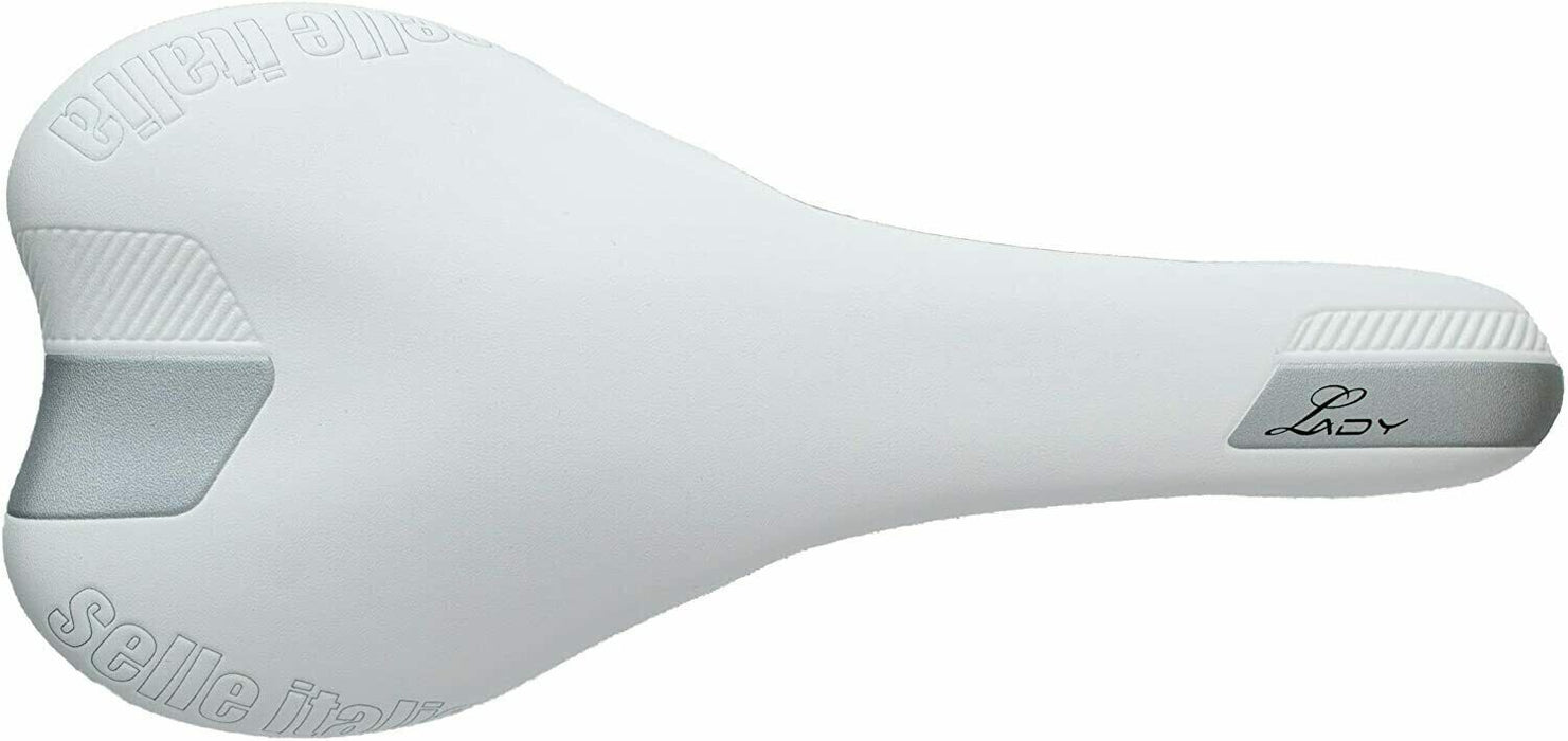 Selle Italia SLS Lady White Comfort Bicycle Saddle