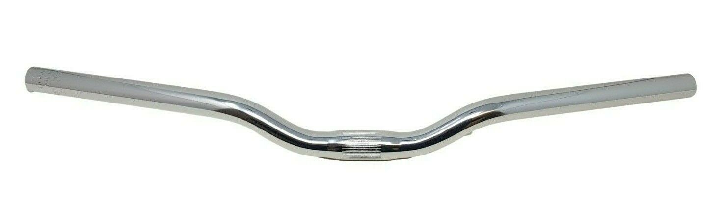 Polished Alloy Low Riser Handle Bar, 580mm,30mm Rise. 25.4mm Centre, Mtb, Hybrid