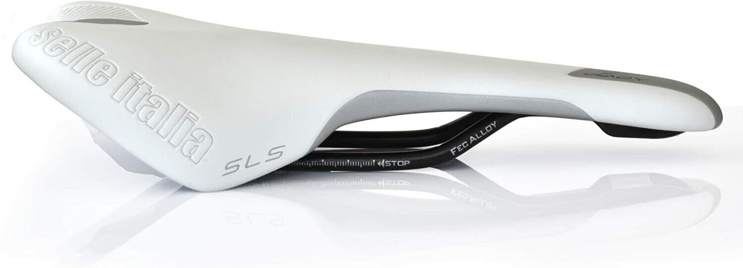 Selle Italia SLS Lady White Comfort Bicycle Saddle