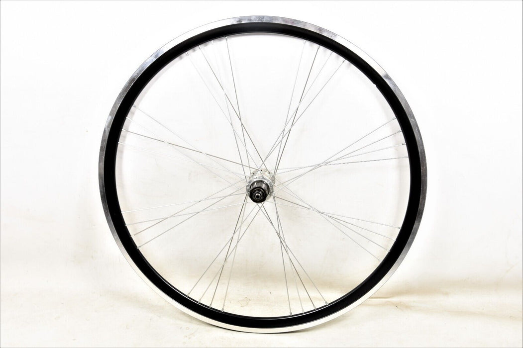 Rear 700c 28" 622 X 19 Hybrid Wheel  Shimano 8/9 Cassette 8 X 4 Rim Black