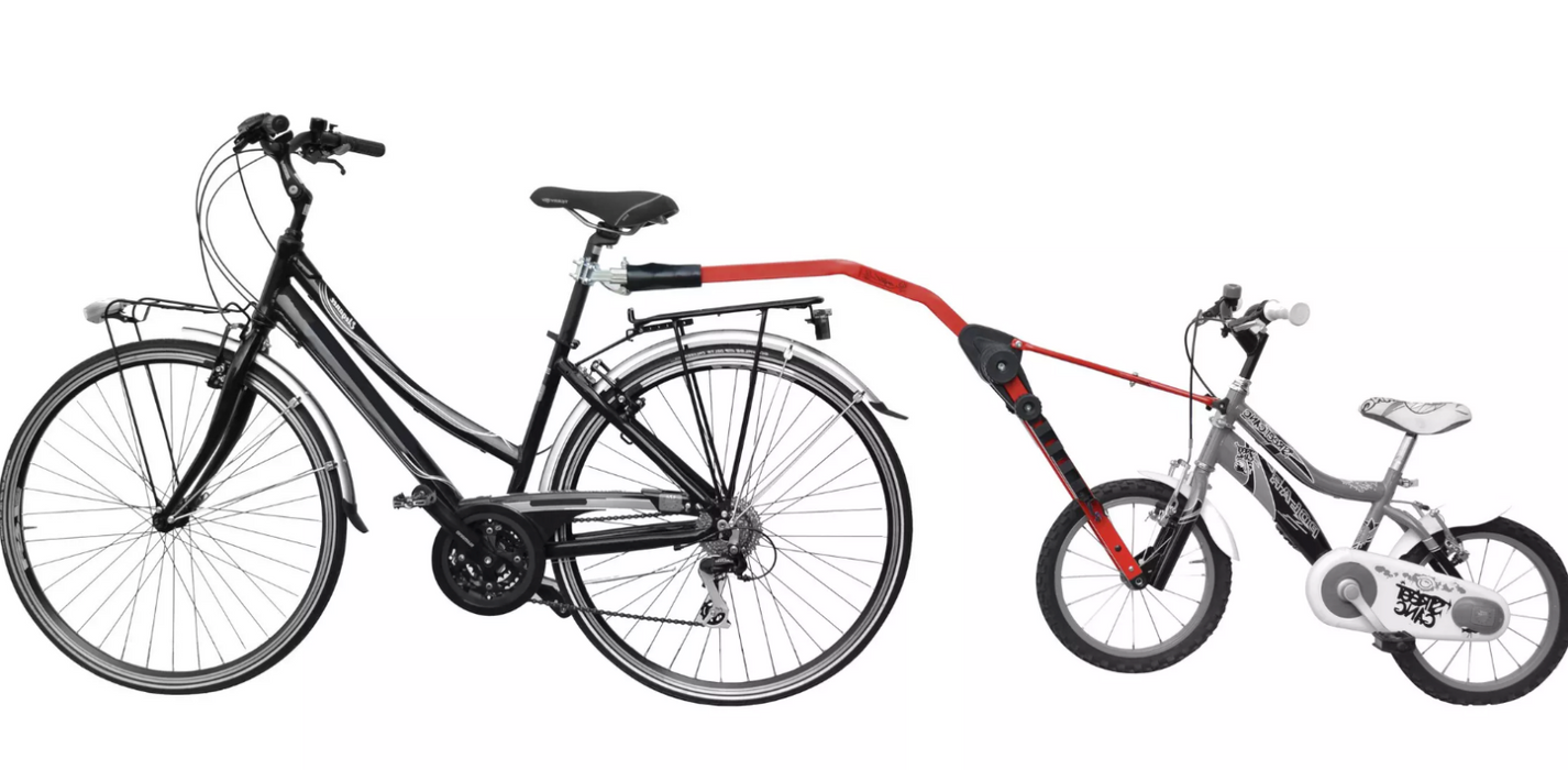 Peruzzo Red Trail Angel Kids Bicycle Tow Bar Tag Along For 10" - 20" RRP: £90.99