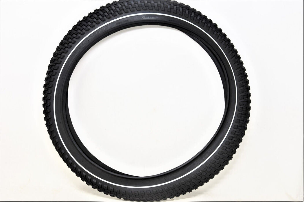 Kenda 18 X 2.125 Tyre BMX ATB Bike Multi Tread Pattern + White Pin Line 54 - 355