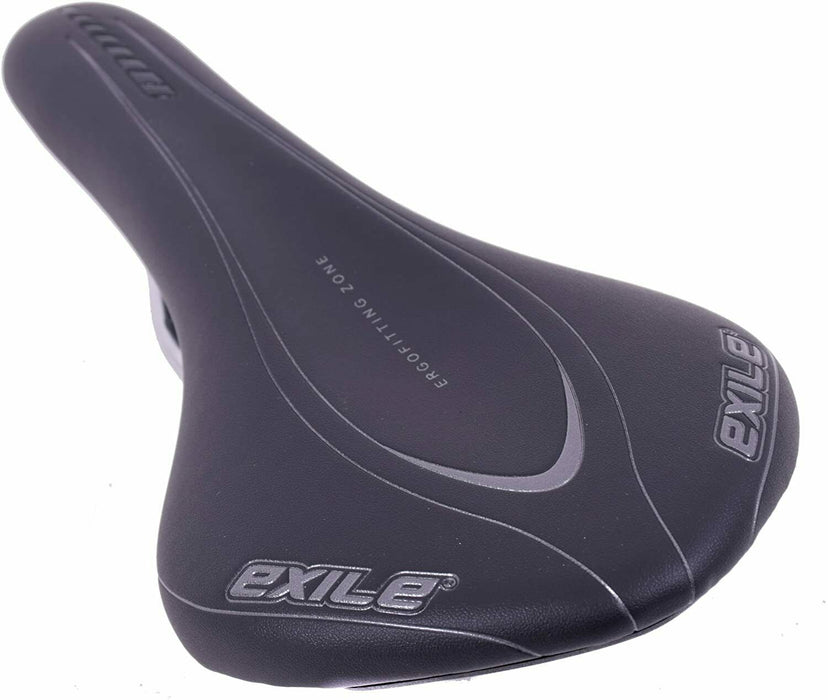 CLAUD BUTLER EXILE LIGHTWEIGHT ROAD BIKE RACING SADDLE CRO-MO COMFORT SEAT BLACK