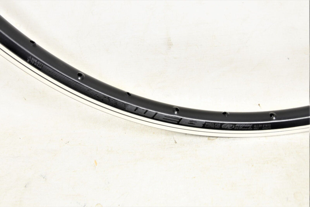 700c (622 x 21) E BIKE RIM RODI WEB ELECTRIC CYCLE DEEP SECTION BLACK