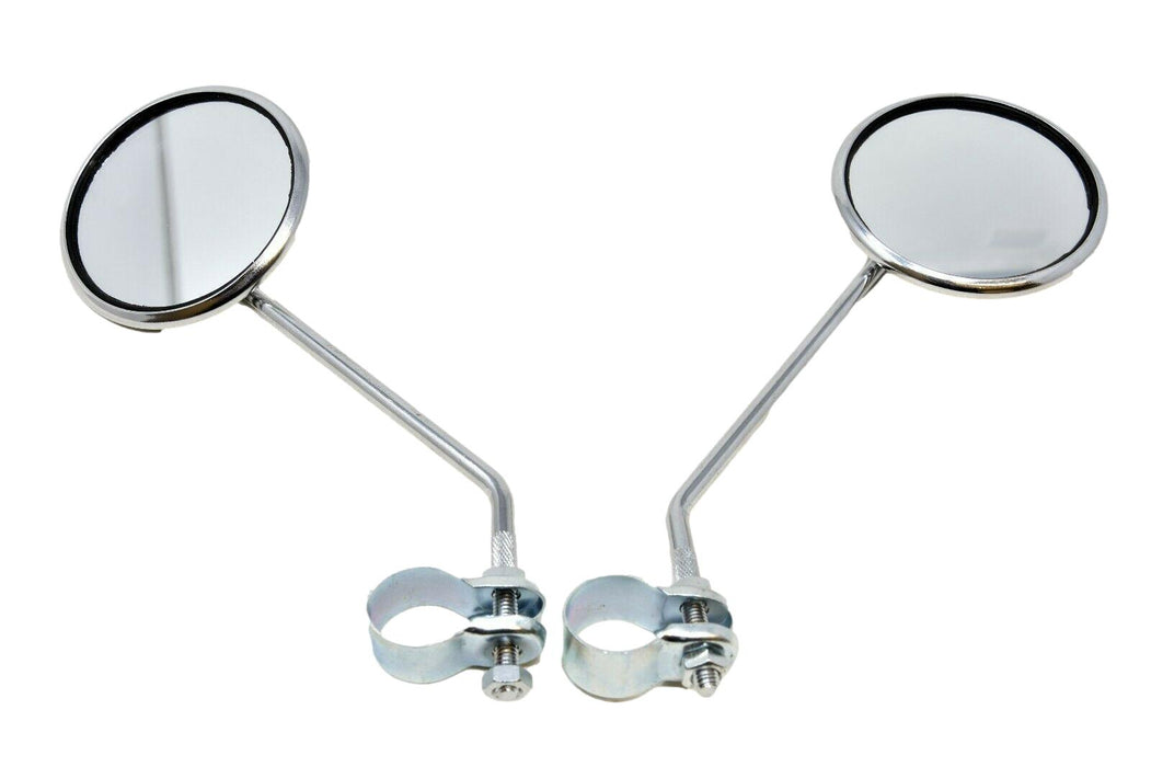 RETRO STYLE NEW BIKE MIRROR STANDARD HANDLEBAR EG: RALEIGH CHOPPER GRIFTER BMX,