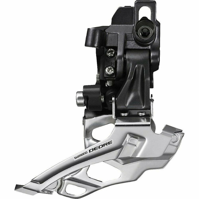 SHIMANO DEORE FD-M616D 2 x 10 BIKE FRONT GEAR MECH DERAILLEUR DIRECT TOP PULL