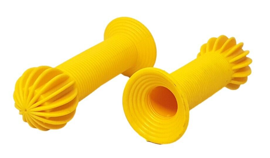 Pair Children Cycle Bar, Kids Handlebar Grips 19mm 3/4"Bikes Trikes Toys Yellow