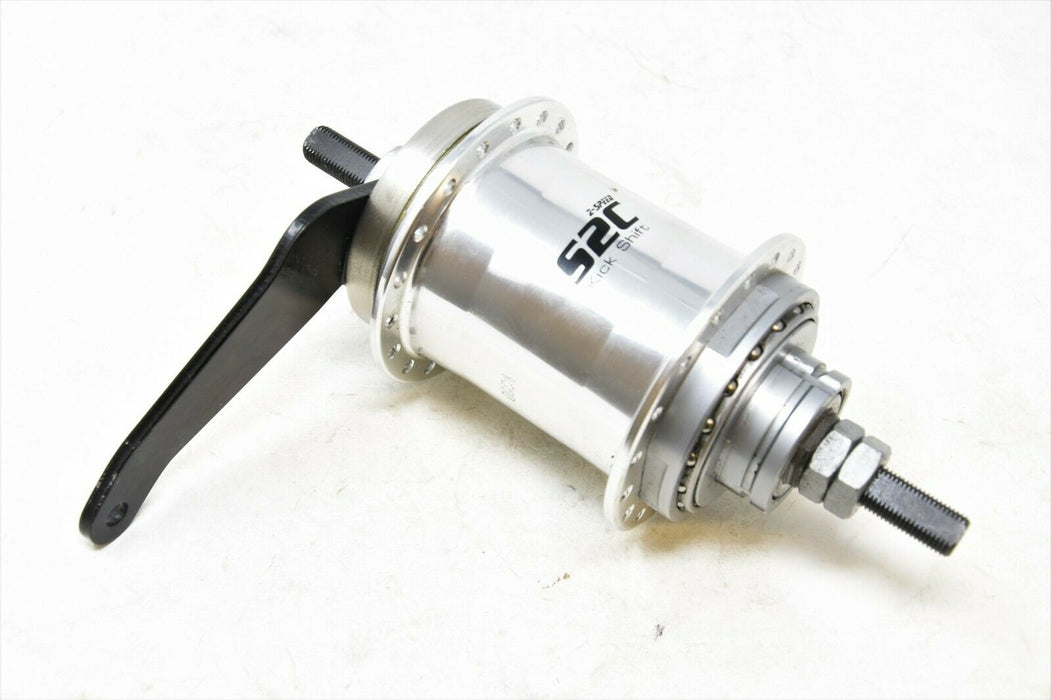 STURMEY ARCHER DUOMATIC S2C KICK SHIFT 2 SPEED HUB ONLY COASTER BRAKE 36 SPOKE