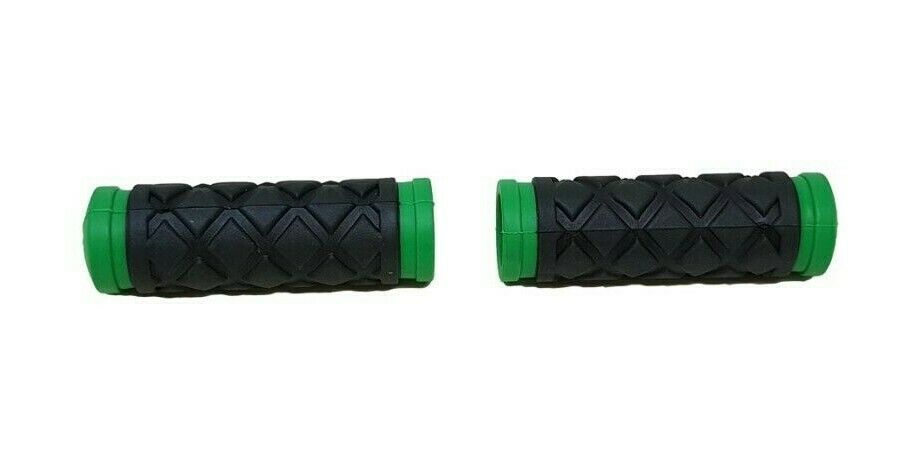 Raleigh Zero 2015 Mtb Handlebar Gripshift Grips Black - Green 90mm 12",14", 16"