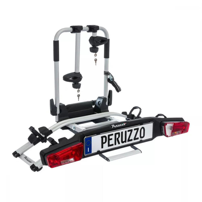 Peruzzo 2 Bike Zephyr 2 Tow Bar Mounted Bike Carrier E-Bike Certified - RRP £600