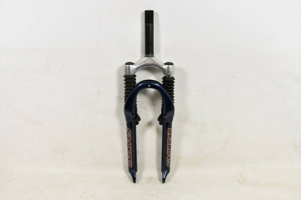 OLD TYPE 26” SUNTOUR XCC SUSPENSION FORK 1 1/8” THREADED 145MM STEERER V BRAKE