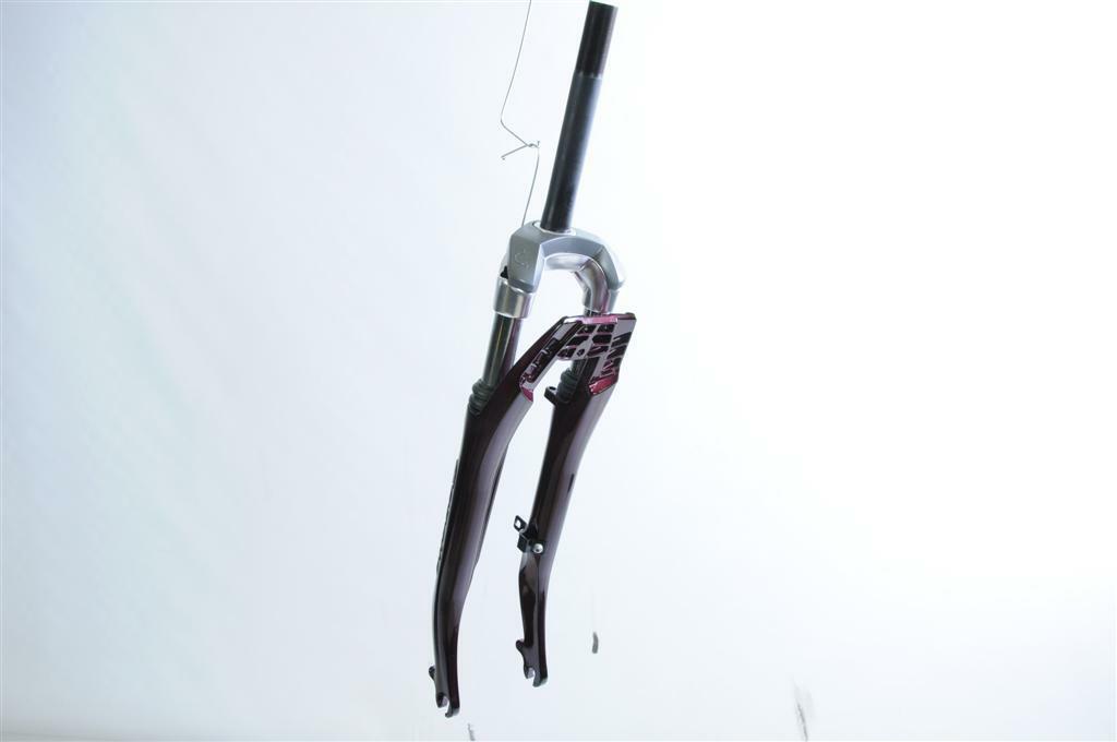 700C ROLLER BRAKE BIKE SUSPENSION FORK GAZELLE ALC (I) 1” STEERER 191MM RED