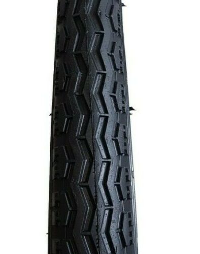 26 x 1 1/2x 1 5/8 (44 - 584) Black Zig Zag Roadster Tyre Bikes Tyres Or Tubes