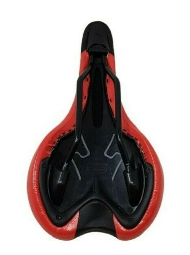 Cheap Price Road Bike Seat Concept Black & Red Lightweight Saddle 290mm X 150mm