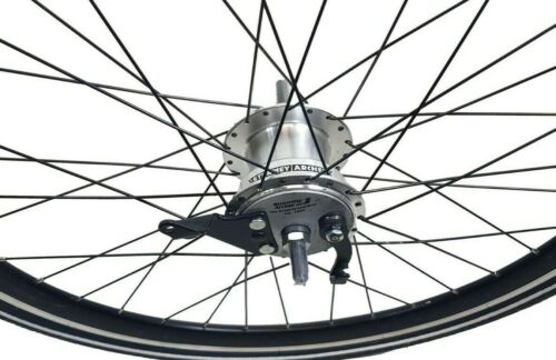 26" Sturmey Archer RX-RD3 Rear Bike Wheel Solid Tyre Black