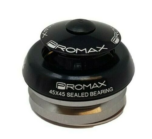 PROMAX INTEGRATED 45 X 45 ALLOY HEADSET 1" / 25.4MM / 41.8MM ANGULAR BEARINGS