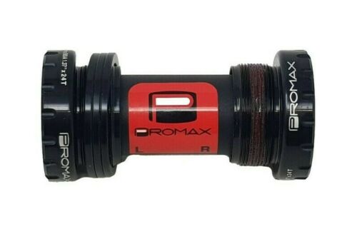 PROMAX ALLOY EXTERNAL BOTTOM BRACKET 68 /73MM PX-BB13000EX BLUE RED GOLD & BLACK