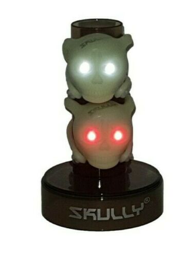 GENUINE SKULLY SKULL GLOW IN THE DARK BIKE LIGHT – CHOOSE FROM 1 OR 12 LIGHTS