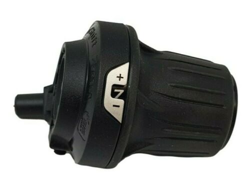 SHIMANO RV200 TOURNEY (3 X 7) 21 SPEED GRIP SHIFT SHIFTER SET - BLACK WITH GEAR CABLE