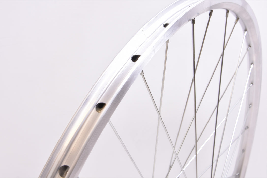 Pair Road Bike 700c (622–17) 5-6-7 Spd Wheels Double Wall Rim Quando Nutted Hubs 130mm