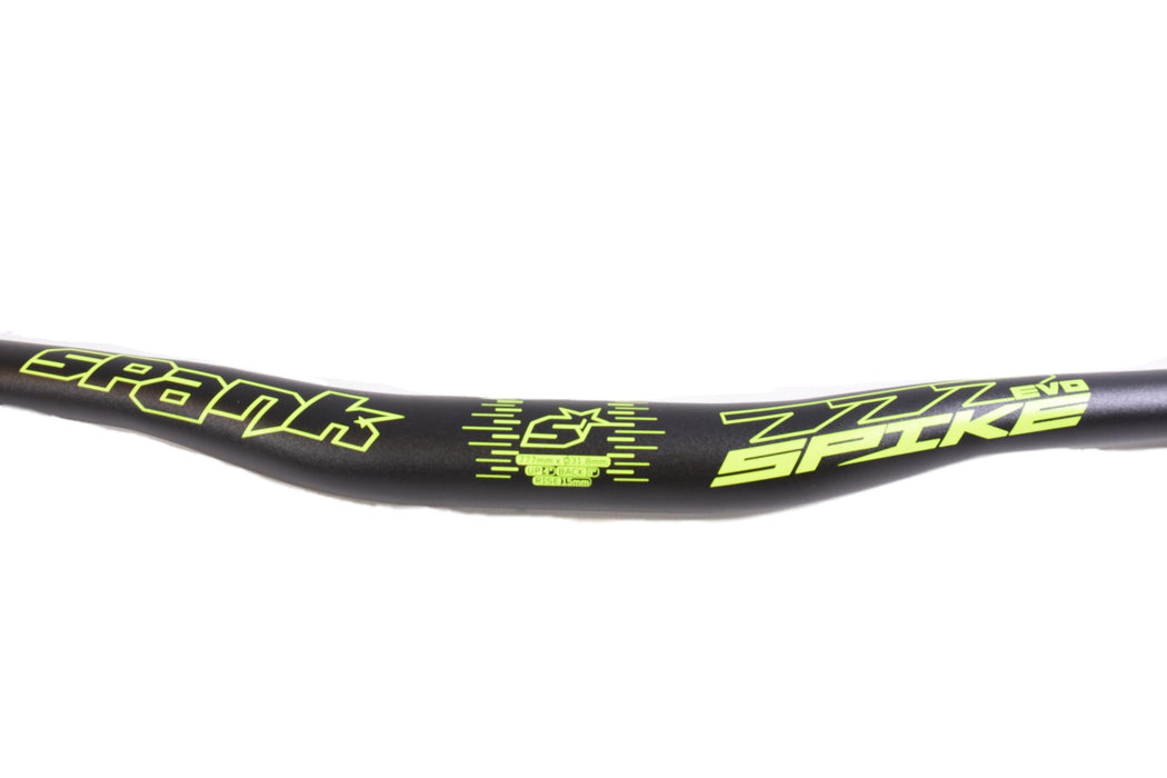 SPANK SPIKE 777 EVO DOWNHILL MOUNTAIN BIKE FREERIDE HANDLEBARS XGT 15 DEG RISE BLACK
