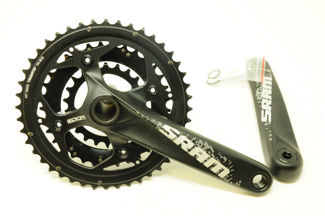 SRAM S1000 10 SPEED TRIPLE CHAINWHEEL CHAINSET 175mm PF GXP 44-33-22 X7 & X9 SYSTEMS