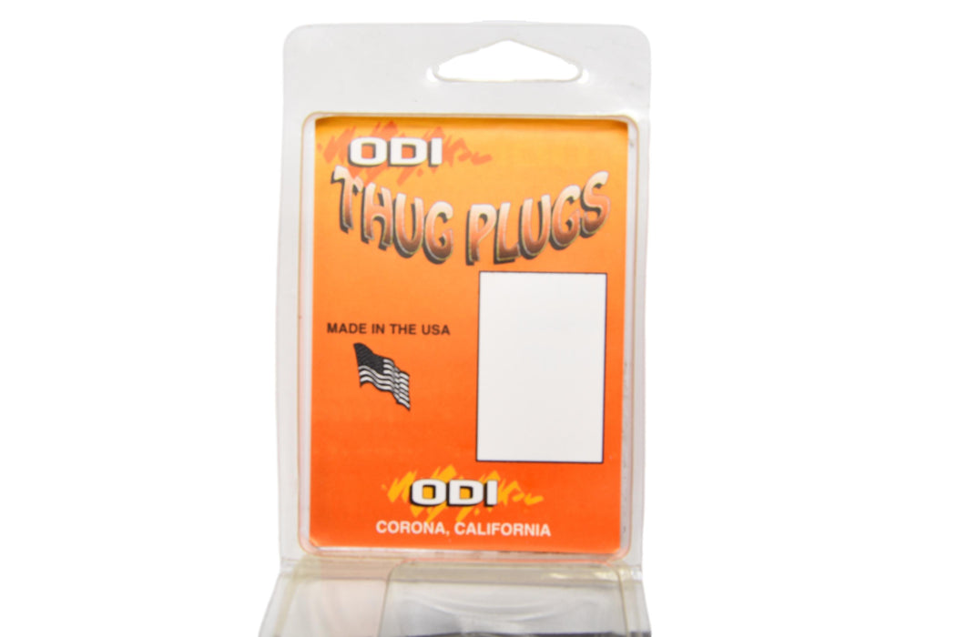 Silver ODI “Thug Plugs” Handle-bar End Plugs Made In USA 90’s Nos Lightweight Plastic