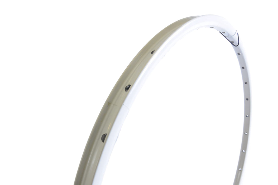 WHOLESALE JOB LOT TEN (10) MTB WHEEL RIMS "RIGIDA RIVAL” 26”(559 x 19c) FOR DISC BRAKES 32 HOLE WITH EYELETS, DOUBLE WALL WHITE