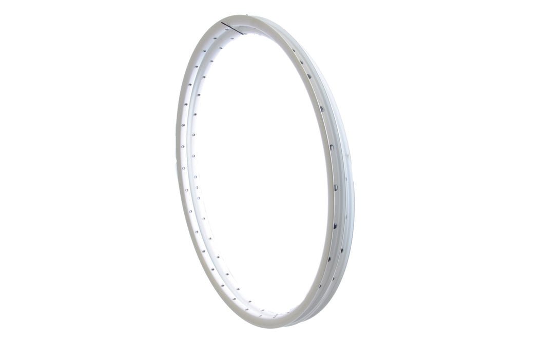 WHOLESALE JOB LOT TEN (10) MTB WHEEL RIMS "RIGIDA RIVAL” 26”(559 x 19c) FOR DISC BRAKES 32 HOLE WITH EYELETS, DOUBLE WALL WHITE