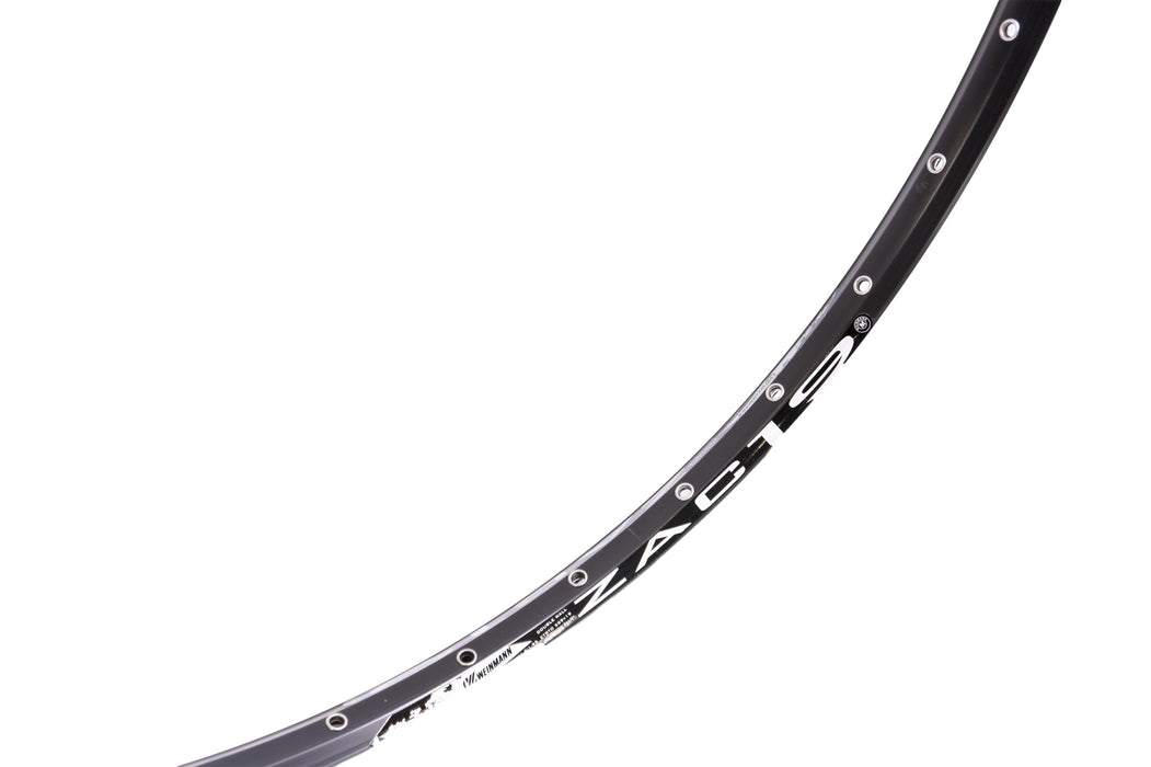 WEINMANN 26” ZAC19 559 – 19 MTB RIM 32 SPOKE 18mm DOUBLE WALL DEEP SECTION WITH EYELETS LIGHTWEIGHT BLACK ANODISED FINISH