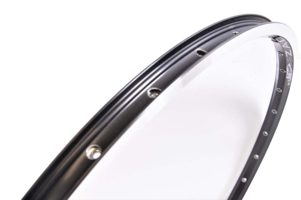 WEINMANN 26” ZAC19 559 – 19 MTB RIM 32 SPOKE 18mm DOUBLE WALL DEEP SECTION WITH EYELETS LIGHTWEIGHT BLACK ANODISED FINISH